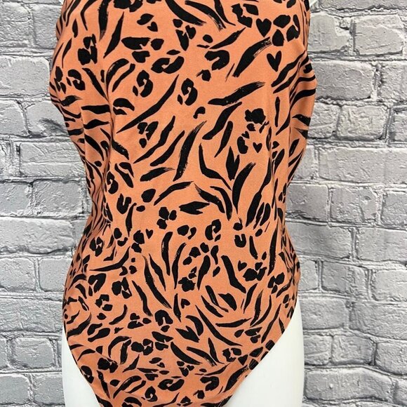 Cupshe Love Struck Asymmetrical One Piece Swimsuit Size XL - Picture 6 of 8